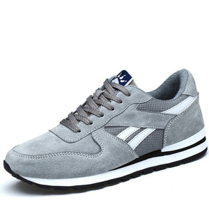 Valstone Men's Genuine leather sneakers Breathable casual shoes non-slip outdoor walking shoes light weight Rubber sole lace-up