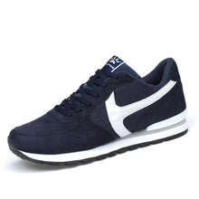 Load image into Gallery viewer, Valstone Men&#39;s Genuine leather sneakers Breathable casual shoes non-slip outdoor walking shoes light weight Rubber sole lace-up